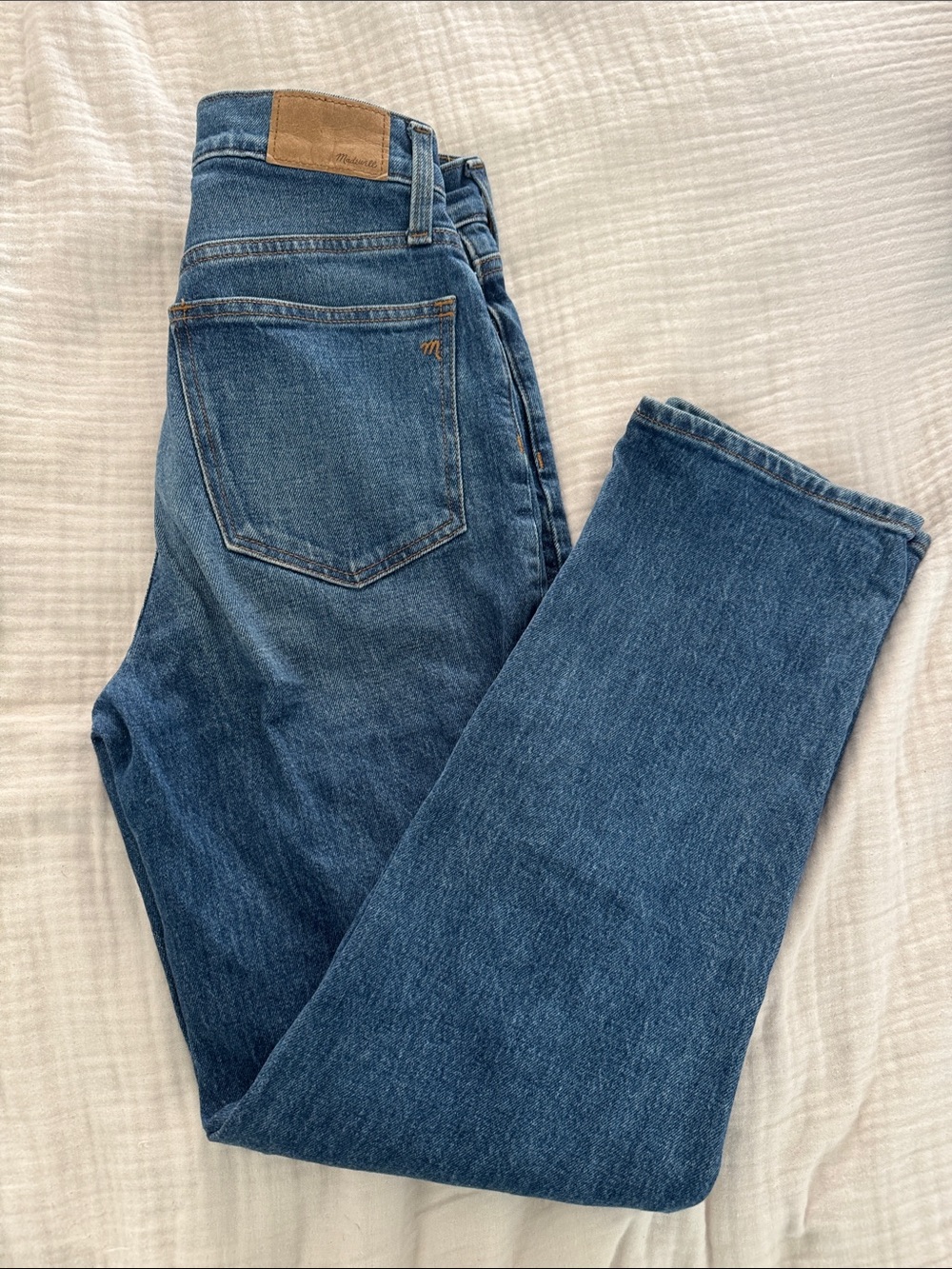 Madewell High-Rise Women's Blue Denim Jeans